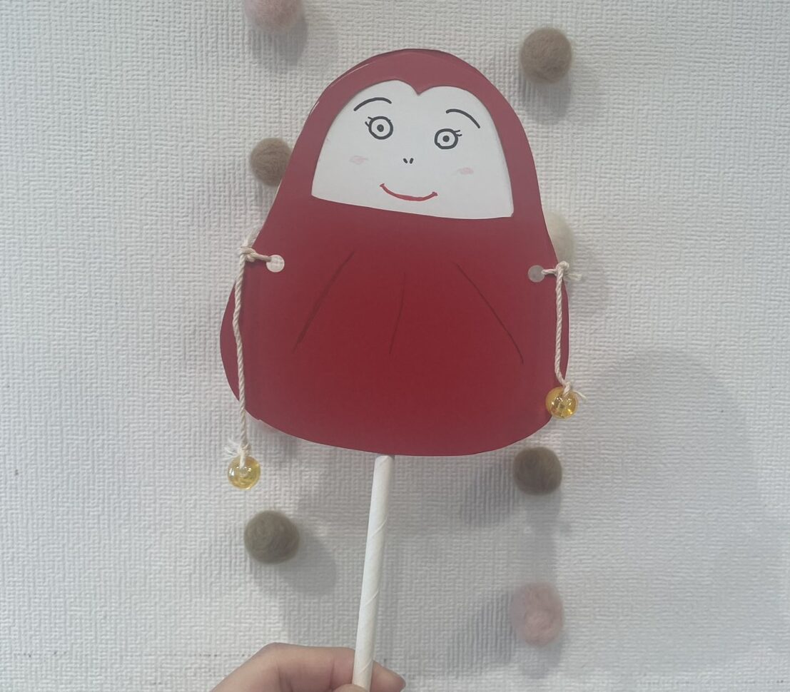 AngelBaby 作って遊ぼう♪「だるまさんでんでん太鼓」